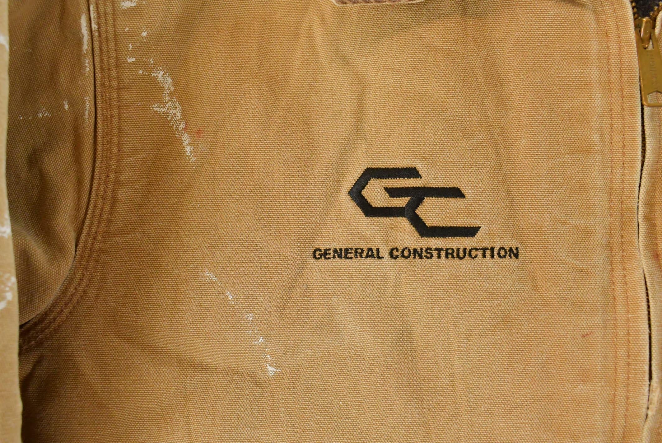 Vintage 1990s Carhartt Detroit Jacket Blanket Lined Men's Large