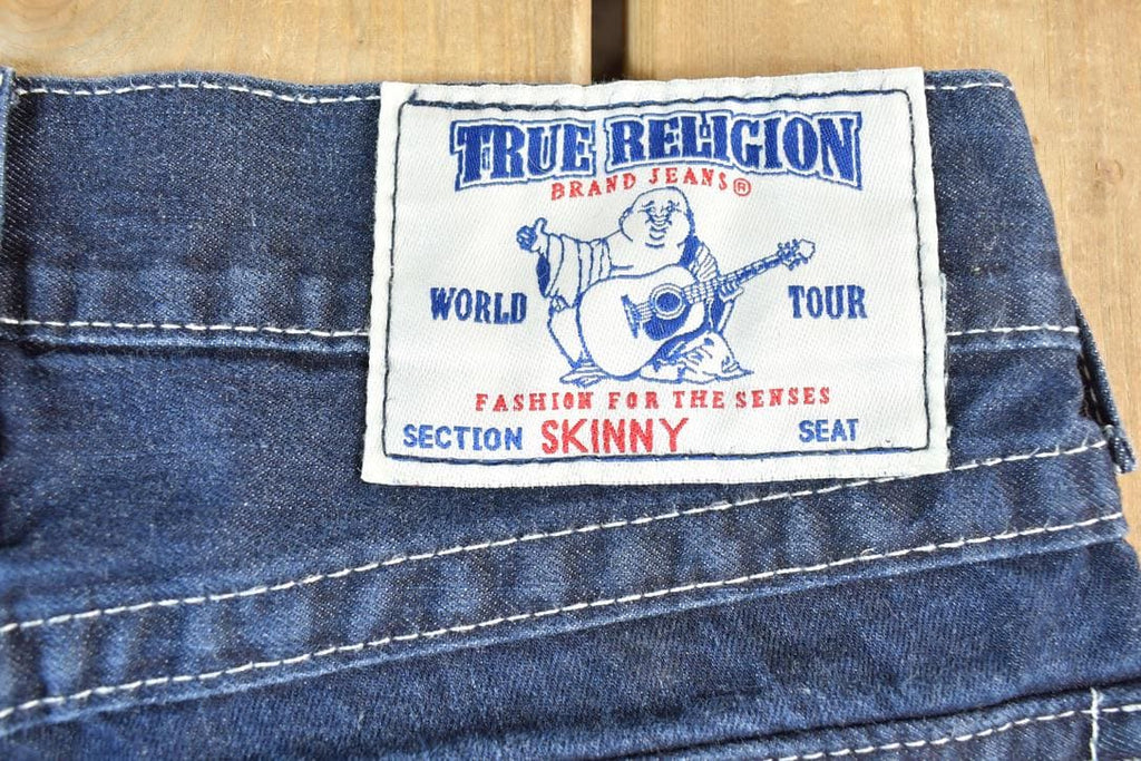 Vintage 1990s True Religion Skinny Jeans Size 28