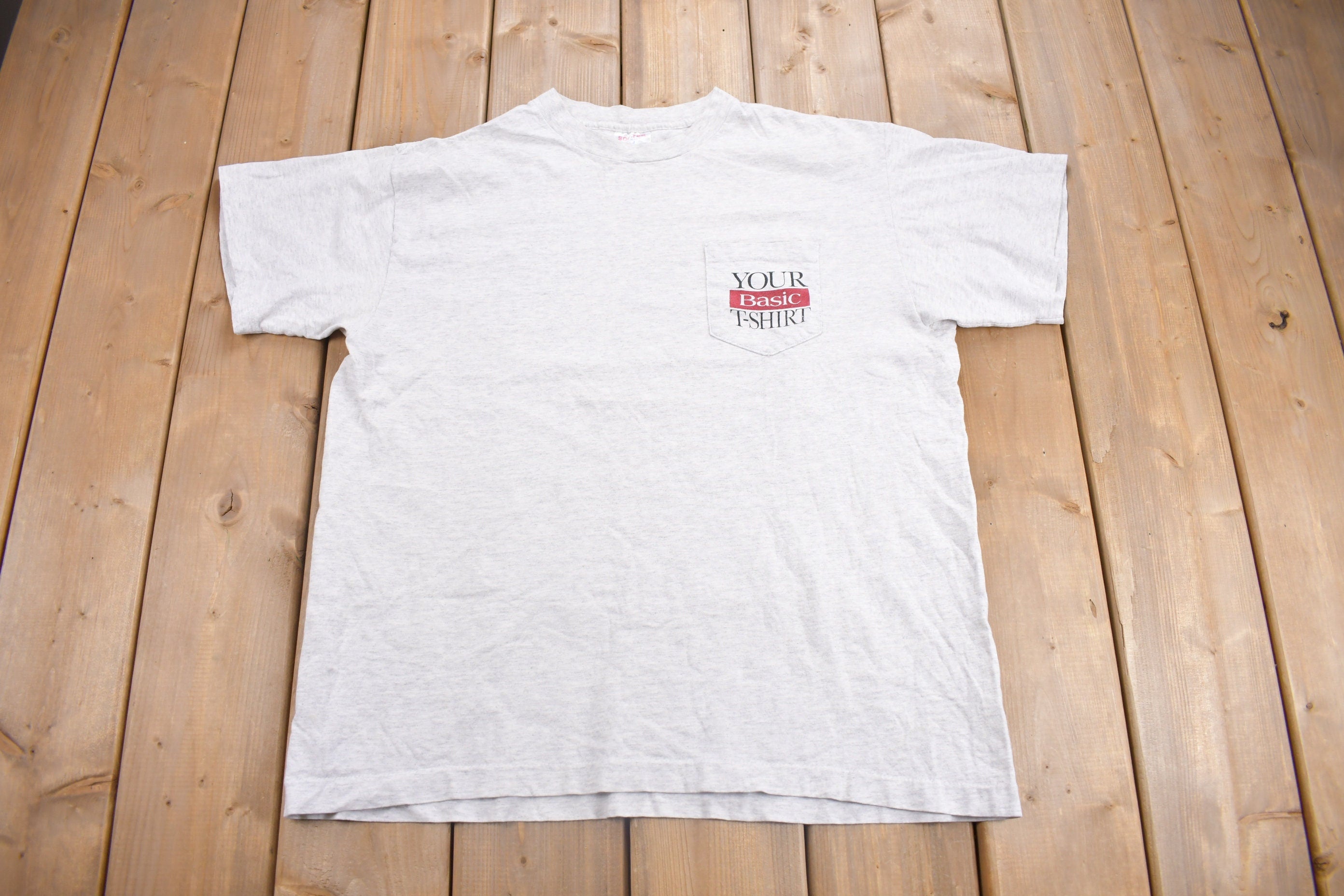 Vintage 1990s Keep It Basic Graphic T Shirt