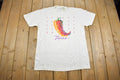Vintage 1990s Texas Chili Pepper Drawn On Graphic T Shirt