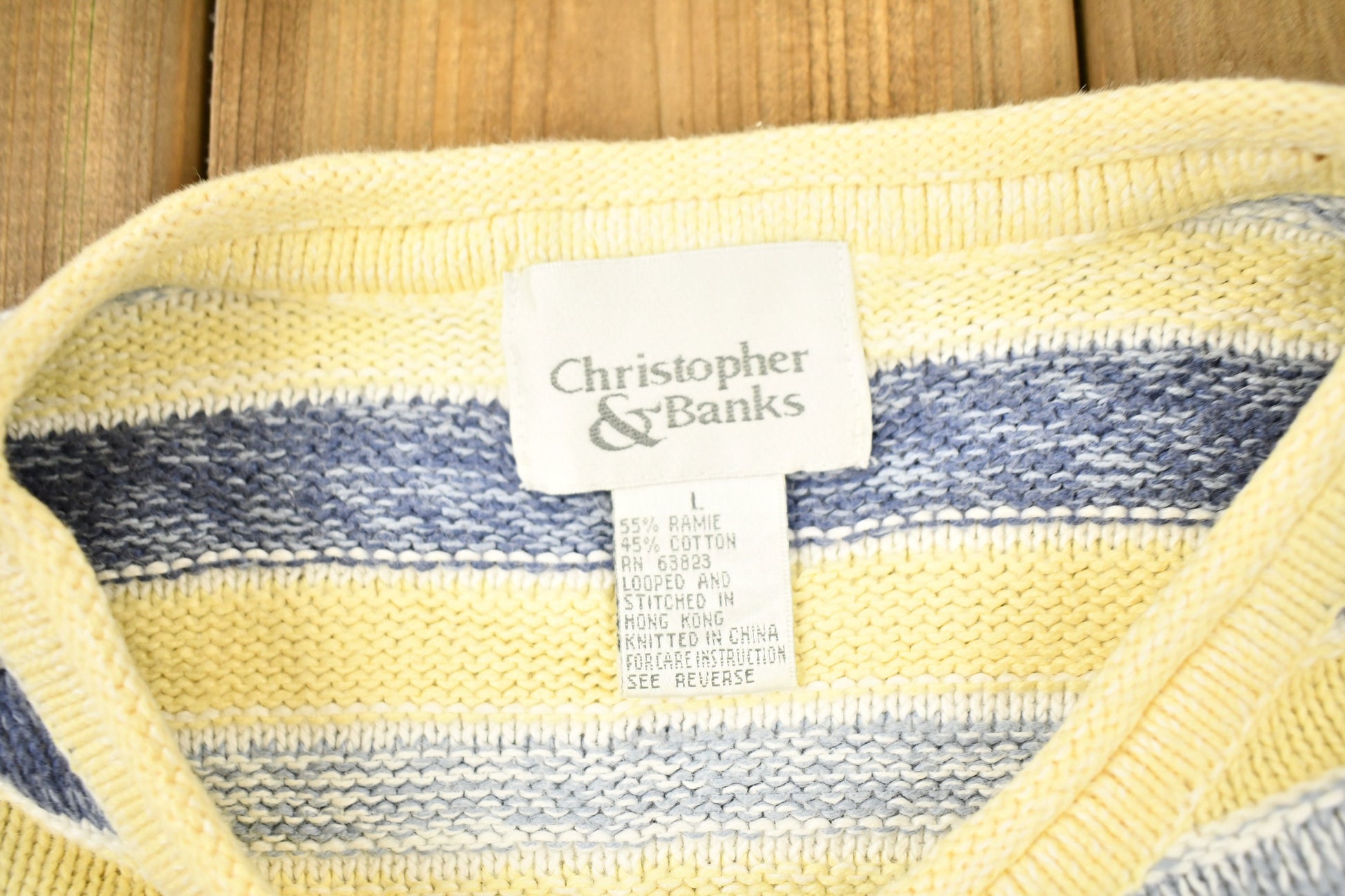 Vintage 1990s Christopher & Banks Short Sleeve Knitted Sweater