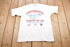 Vintage 1996 Westchester Veterans Day Run Graphic T-Shirt
