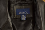 Vintage 1990s Denim & Co Leather Coat