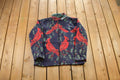 Vintage 1990s Cardinal Themed Quilt Jacket
