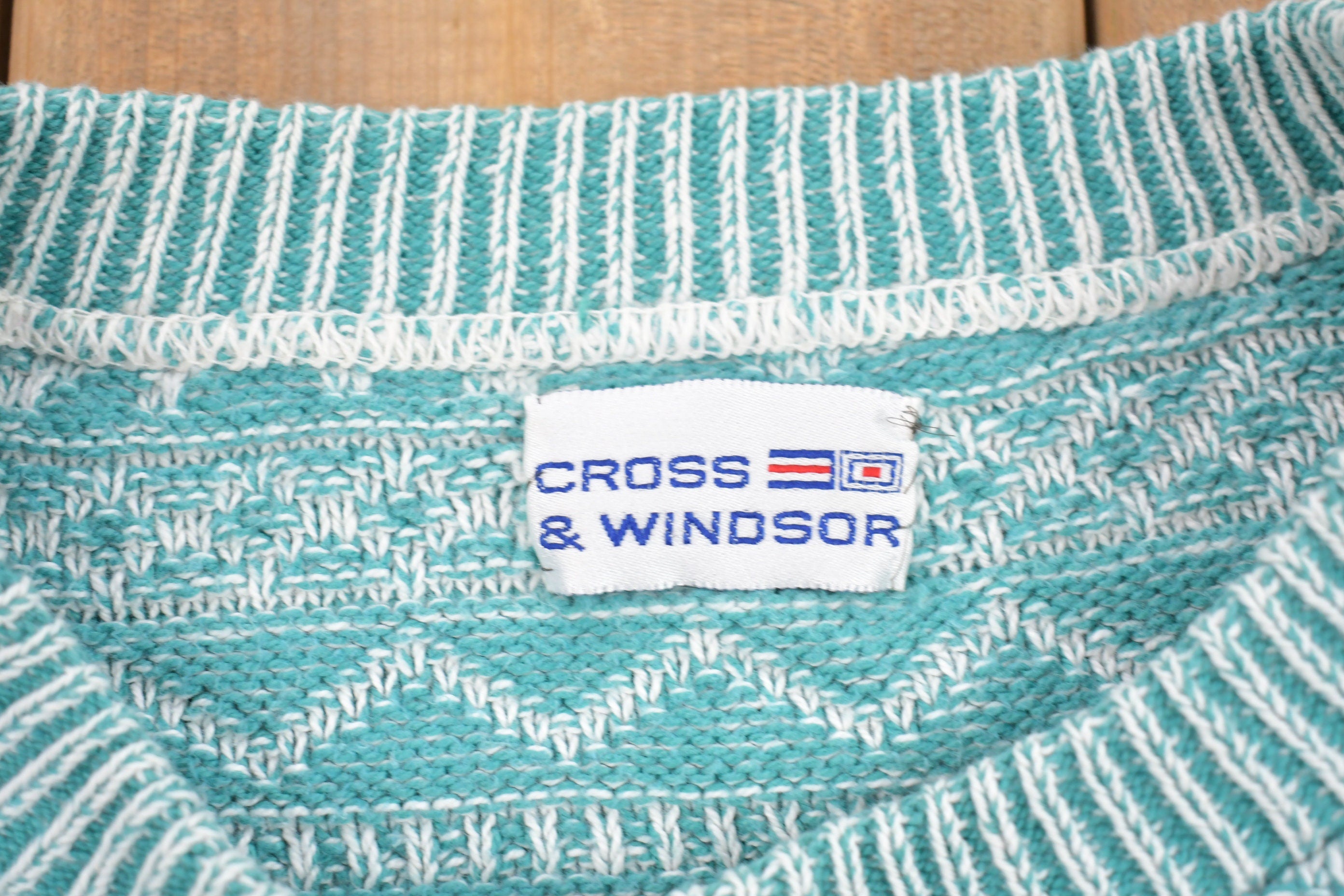 Vintage 1990s Cross & Windsor Knitted Sweater