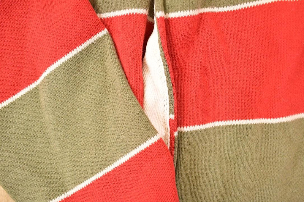 Vintage 1990s Duffel Quarter Button Rugby Shirt Men's S