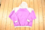 Vintage 1992 Minnesota Vikings NFL Hoodie Sweatshirt Men's L