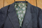 Vintage 1990s College Town Boston Blue Button Up Blazer Jacket
