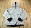 Vintage 1990s Black Mountain Fleece Outdoorsman Hoodie Sweater