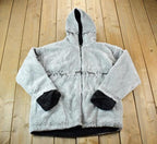 Vintage 1990s Black Mountain Fleece Outdoorsman Hoodie Sweater