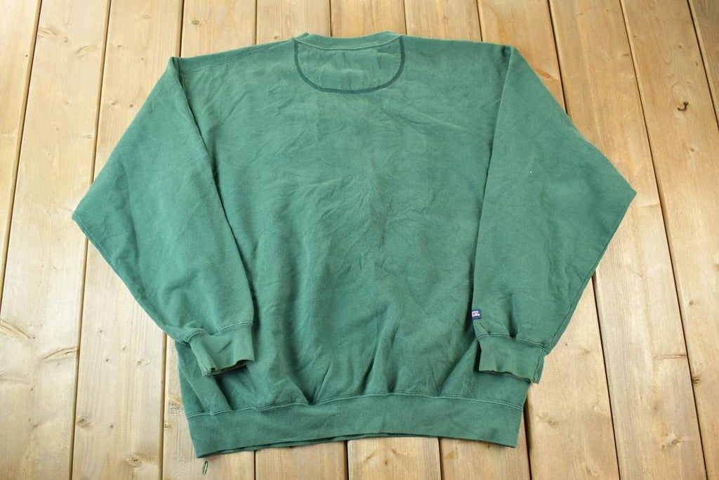 Vintage 1990s Bowling Green State University Crewneck / Vintage Collegiate / Made In USA / 90s College Crewneck / Preppy Sportswear