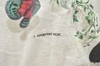 Vintage 1990s Butterflies Of The Rainforest Old San Juan Puerto Rico Souvenir T-Shirt