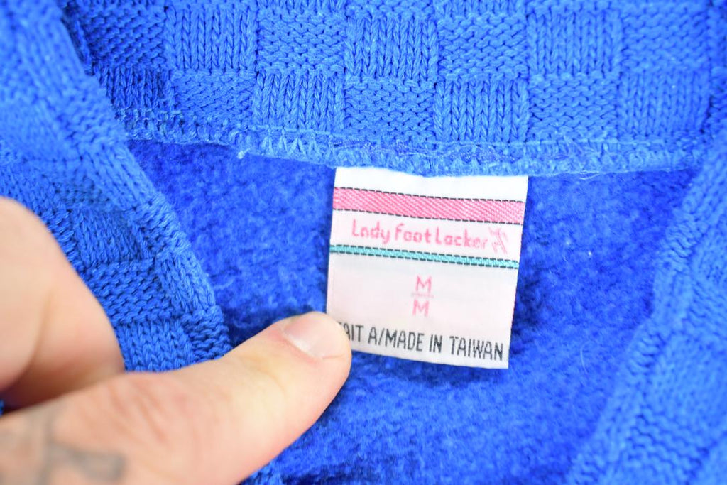 Vintage 1990s Lady Foot Locker Knit V Neck Sweater Womens M