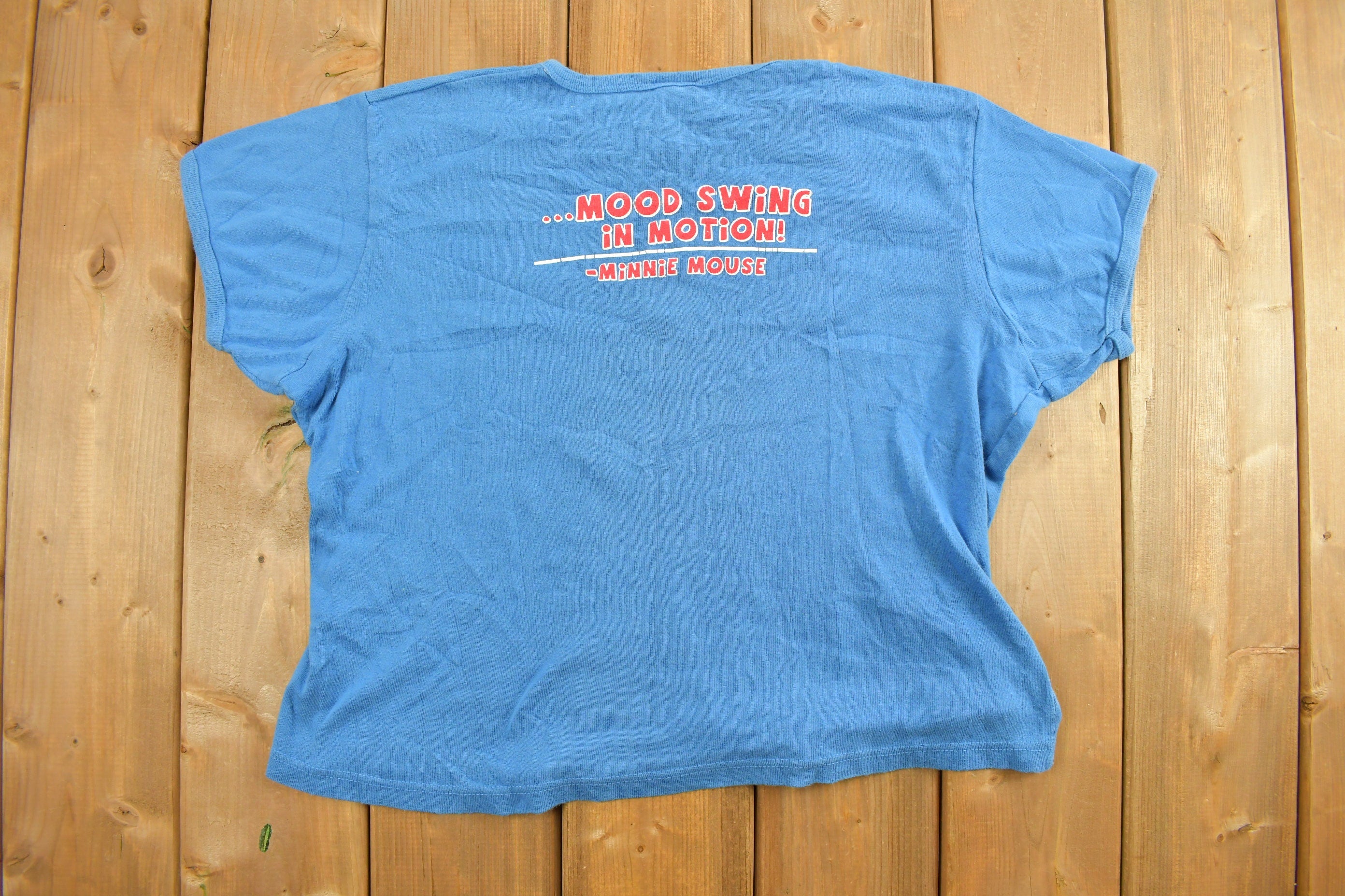 Vintage 1990s Stand Back Minnie Mouse Disney Graphic T Shirt