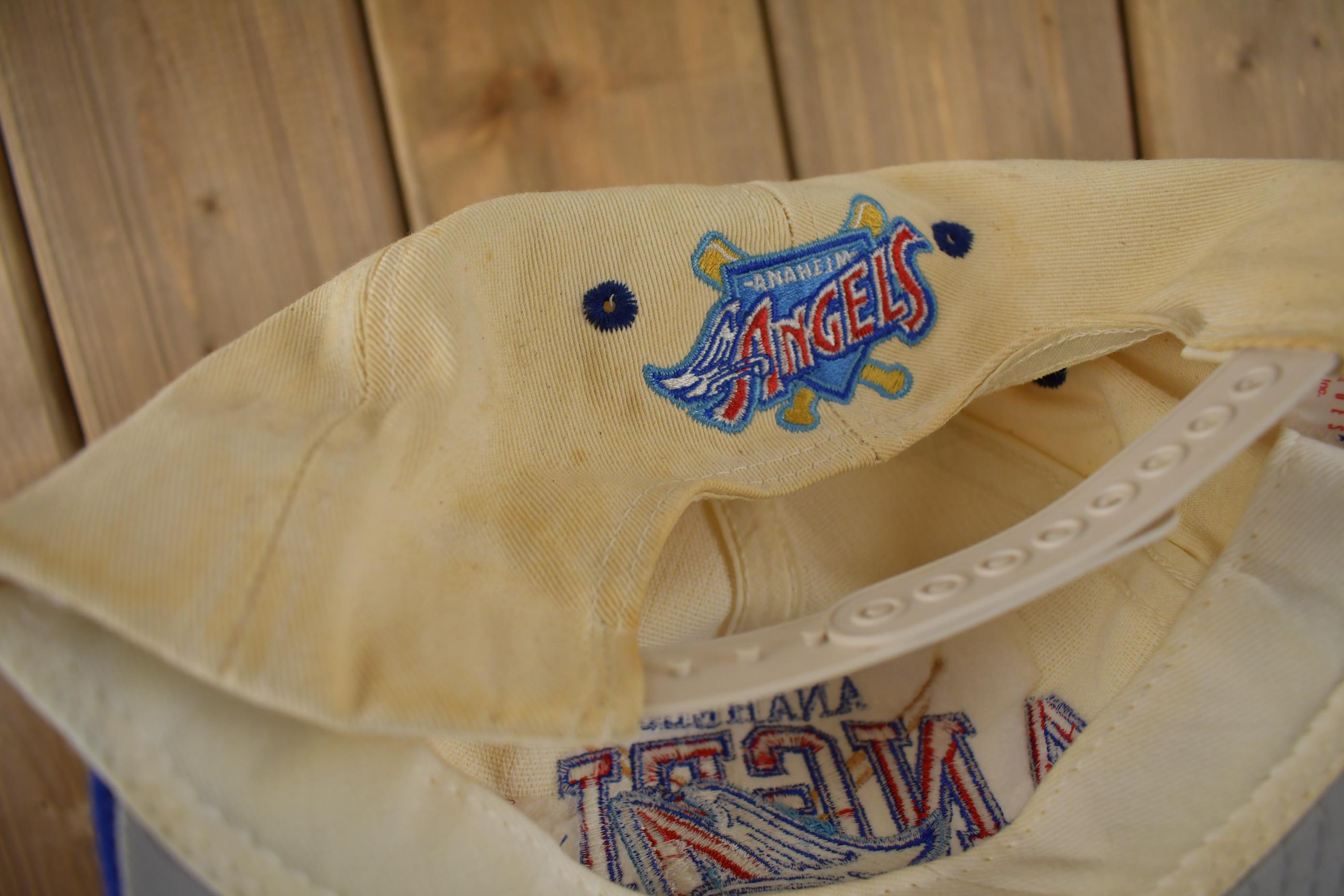 Vintage 1990s Anaheim Angels MLB Baseball Snap Back Hat