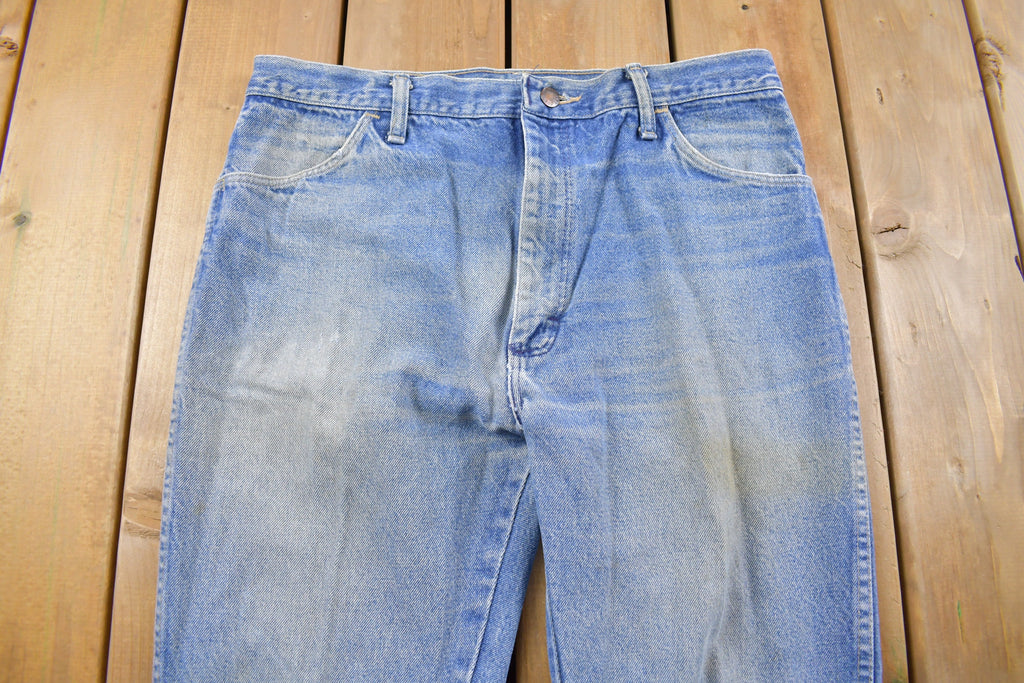 Vintage 1990's Rustler Blue Jeans 34 x 31