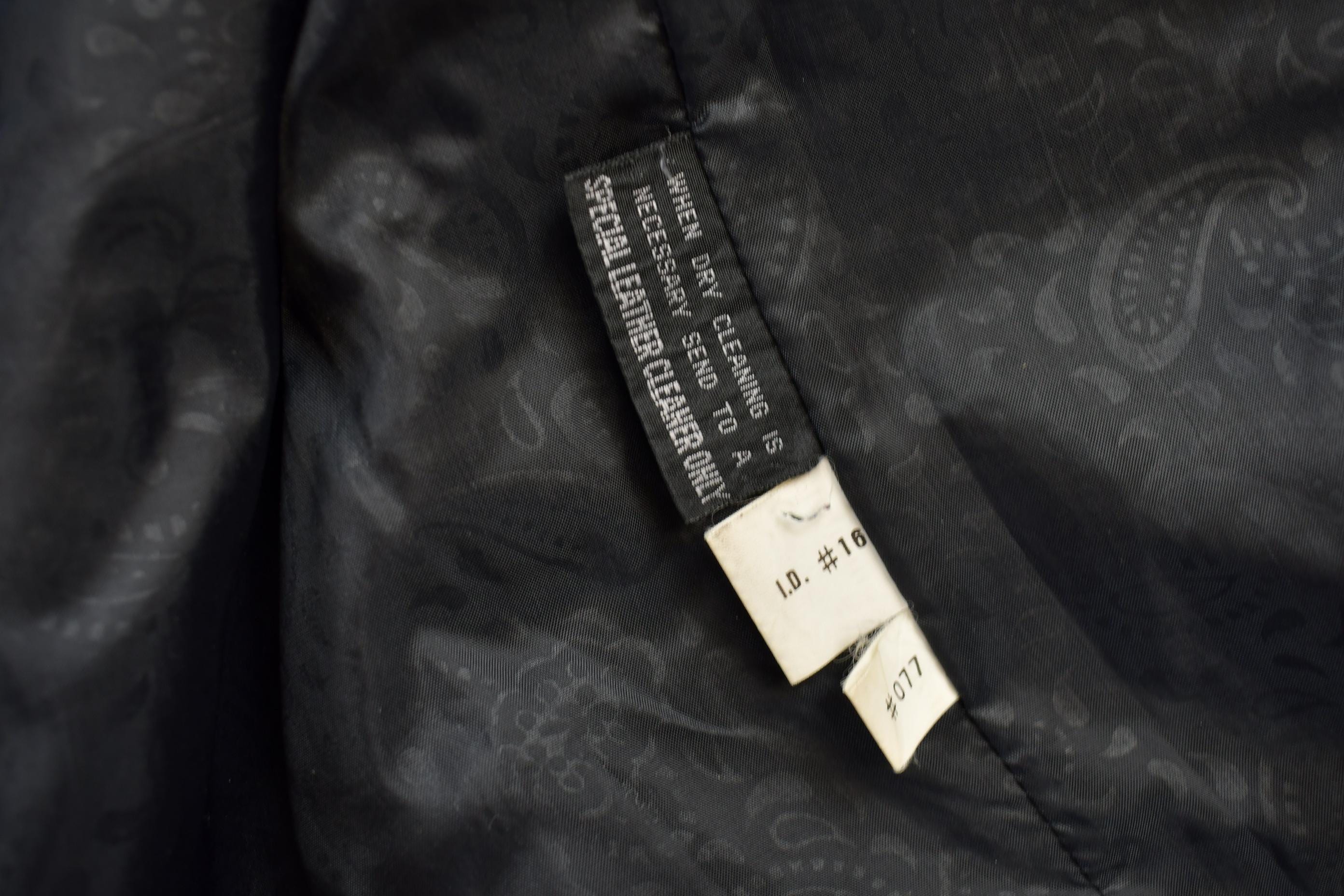 Vintage 1980s Genuine Leather Jacket