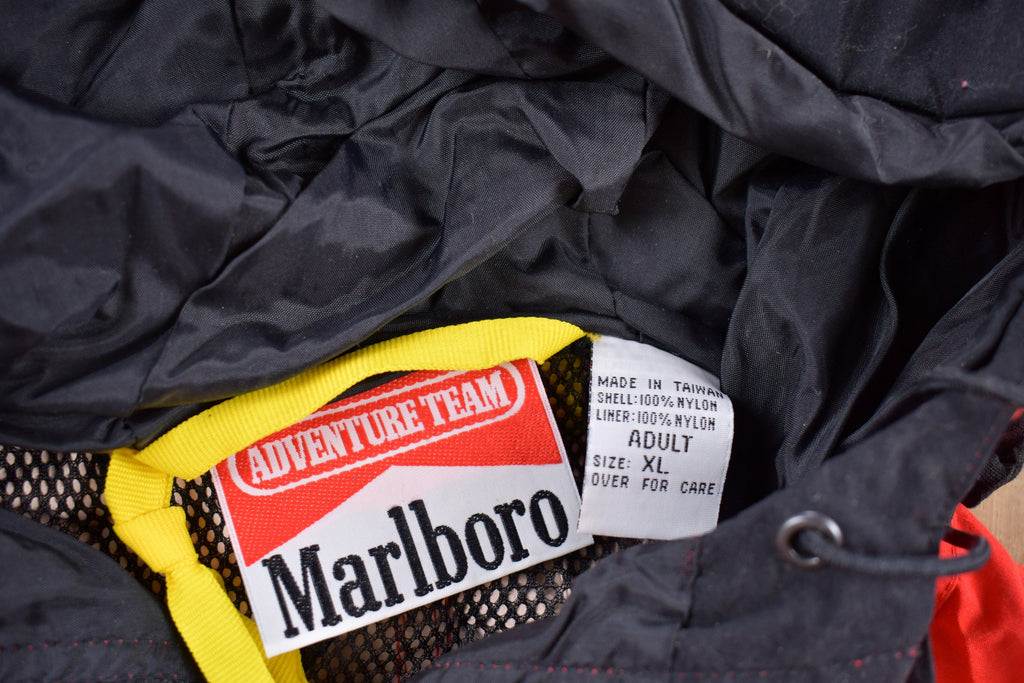 Vintage 1980s Marlboro Unlimited Windbreaker Jacket