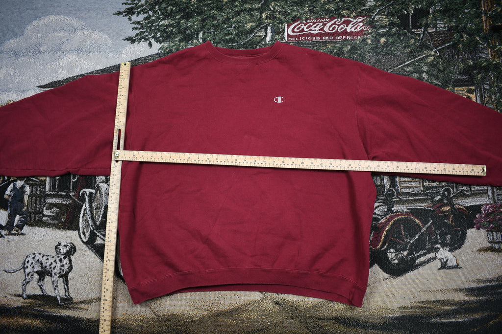 Vintage 1990s Champion Embroidered Crewneck
