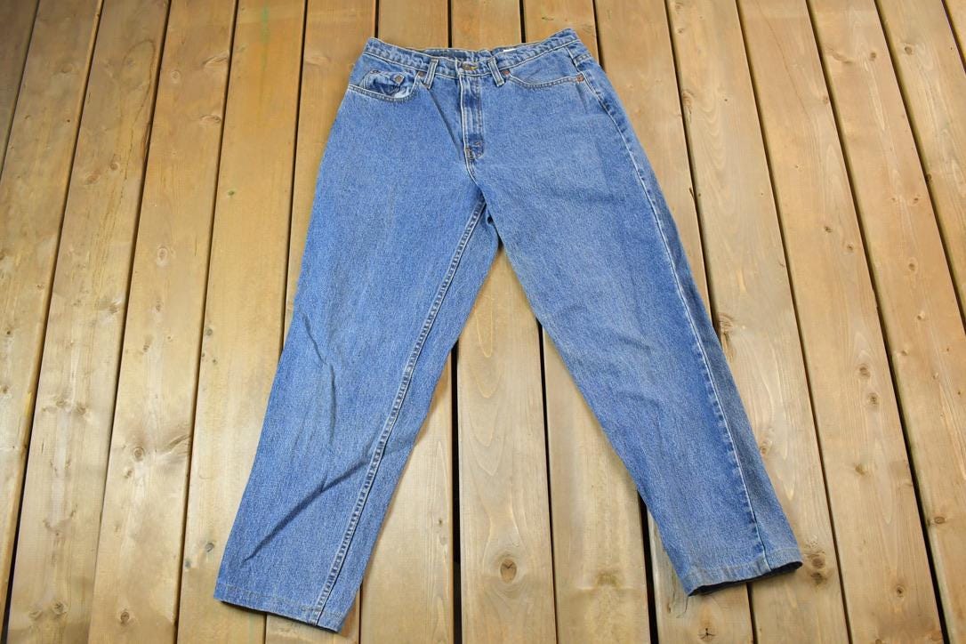 Vintage 1990s Levi Strauss 535 Denim Jean Size 34 x 34