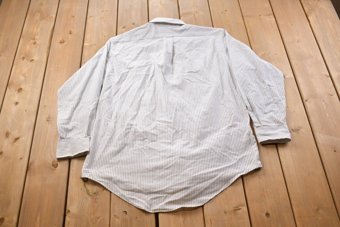 Vintage 1990s Windsor Striped Button Up Shirt