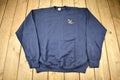Vintage 1990s Miraldi & Barret Attorneys Crewneck Sweatshirt / 90s Crewneck / Souvenir / Made In USA / Streetwear / Navy Blue Crewneck