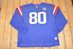 Vintage 1990s New York Giants Shockey 80 NFL Crewneck Sweatshirt Mens 3L