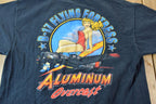 Vintage 1990s Single Stitch B-17 Flying Fortress Military Graphic T-Shirt