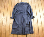 Vintage 1980s Aquasculum Satin Rain Jacket