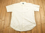 Vintage 1990s Ralph Lauren Polo Blank Button Up Shirt