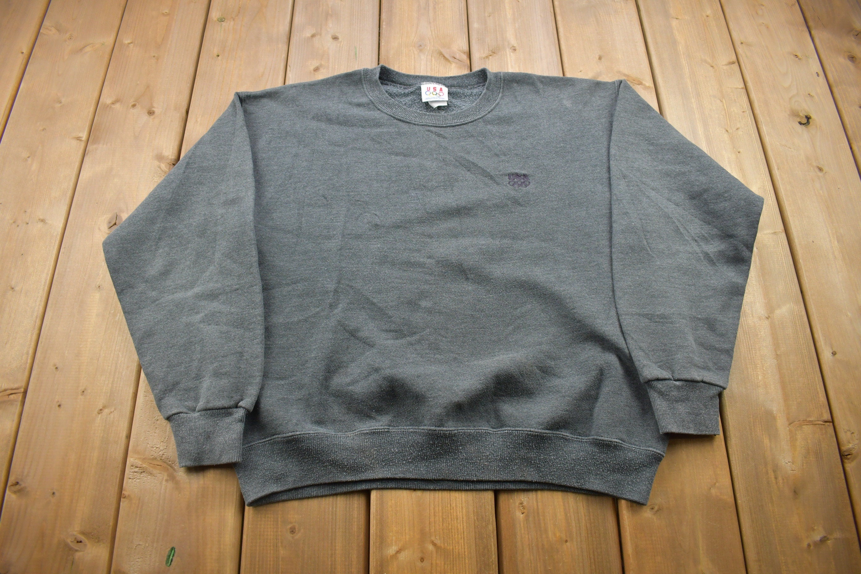 Vintage 1990s USA Olympic Crewneck Sweatshirt