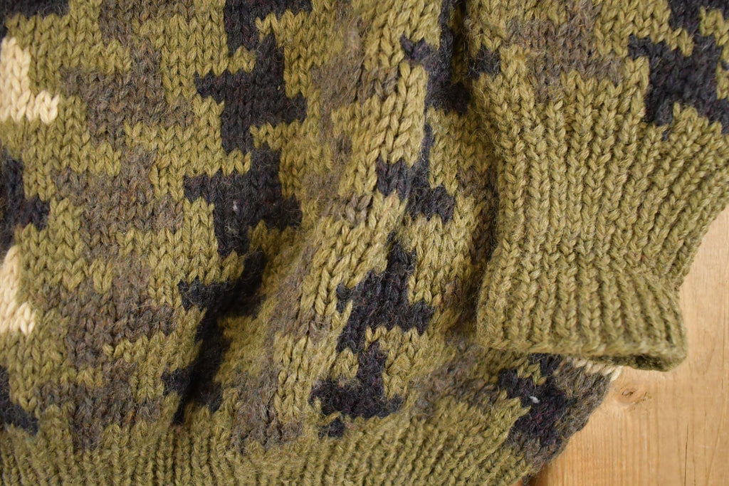 Vintage 1990s Boston Traders Wool Knit Sweater Men's L /