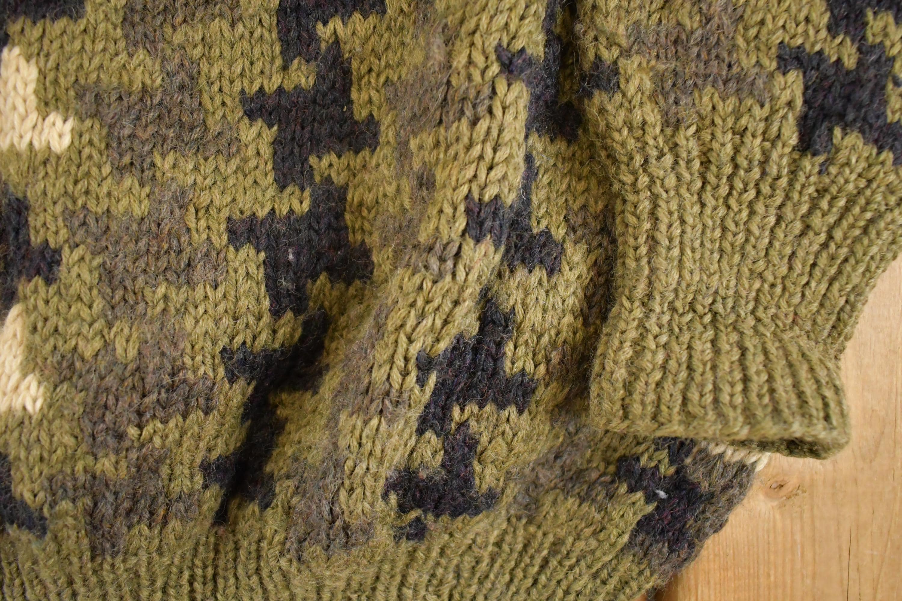 Vintage 1990s Boston Traders Wool Knit Sweater Men's L /