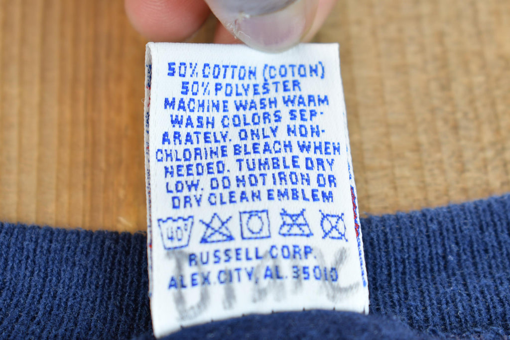 Vintage 1990s Russel Athletic Embroidered crewneck sweater