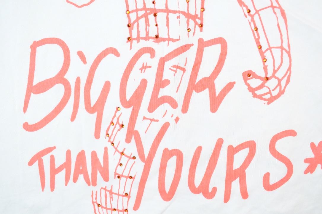 Women Vintage Vigoss Y2K Bigger Than Yours T-Shirt