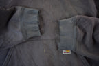 Vintage 1990s Distressed Carhartt Quarter Zip Up Hoodie