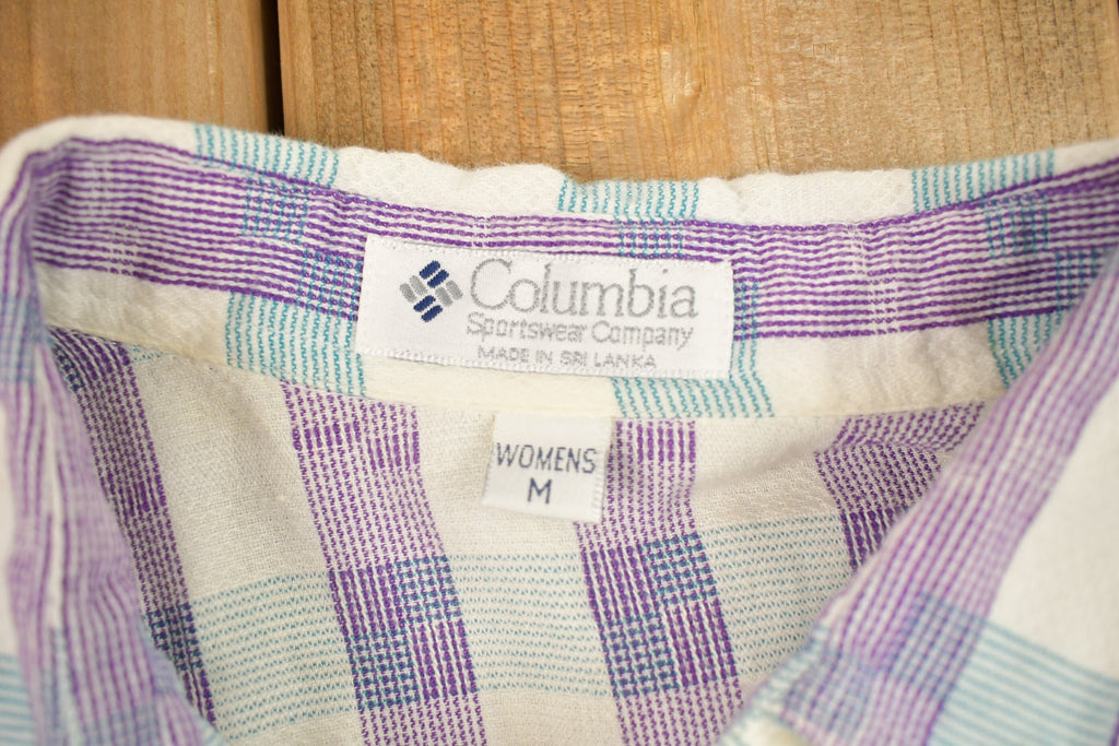 Vintage 1980s Columbia Button Up Shirt