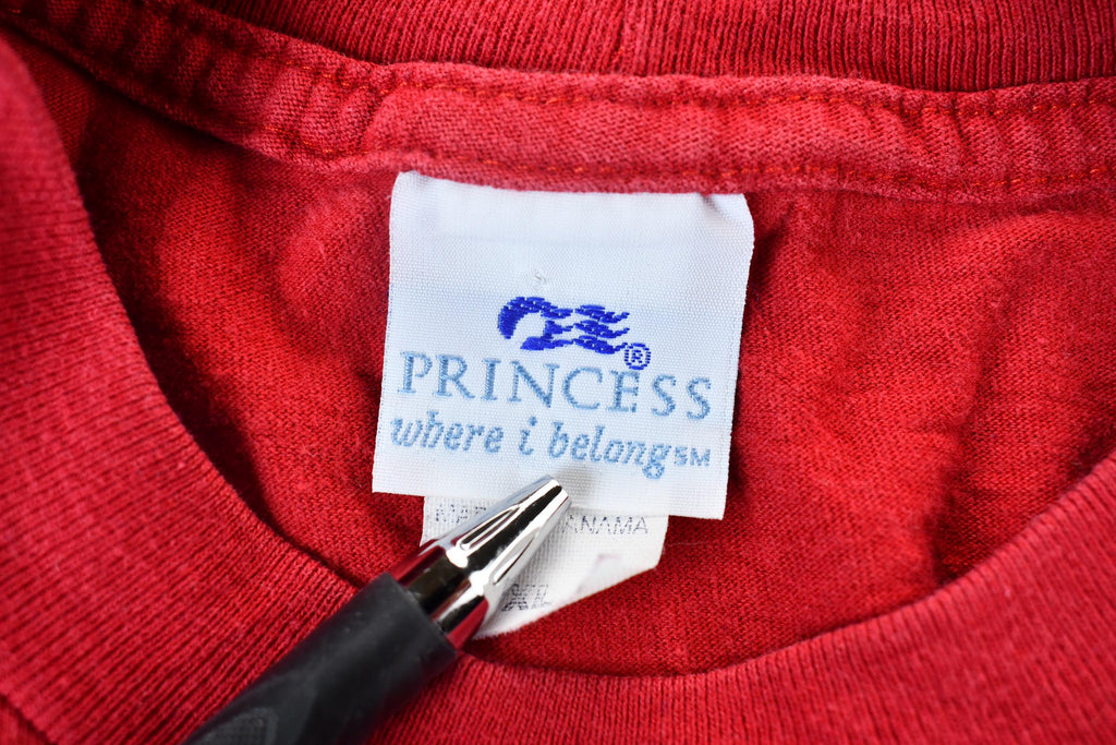 Vintage 1990s Juneau Alaska Princess Cruises Single Stitch Souvenir Graphic Travel T-Shirt