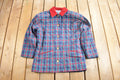 Vintage 1990s David Brooks Plaid Jacket Size 8