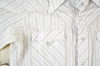 Vintage 1980s Karman Striped Button Up Shirt Mens L