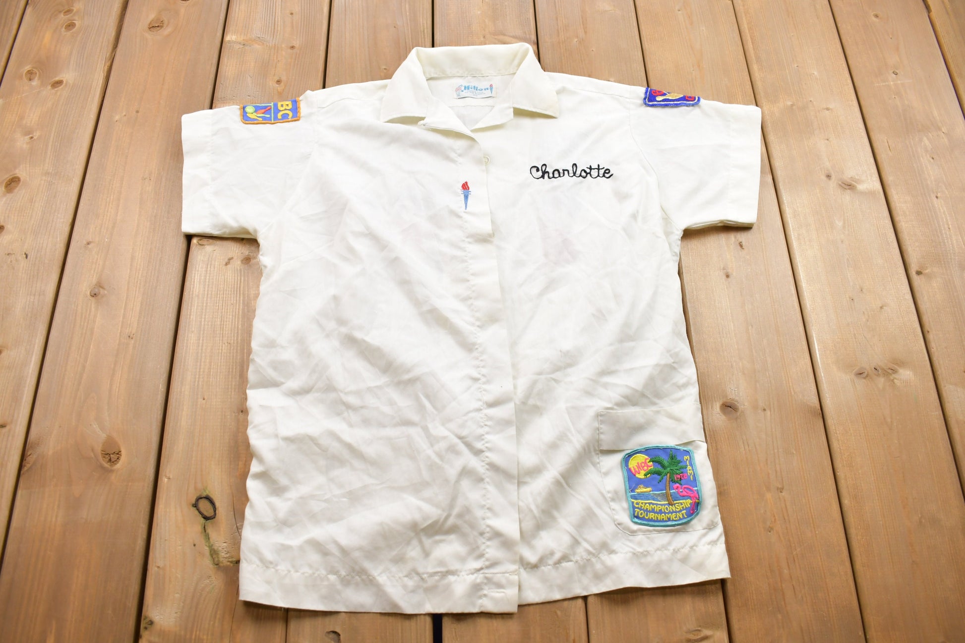 True Vintage 1978 Patchwork Button Up Shirt