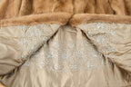 Vintage 1970s Brown Mink Fur Coat