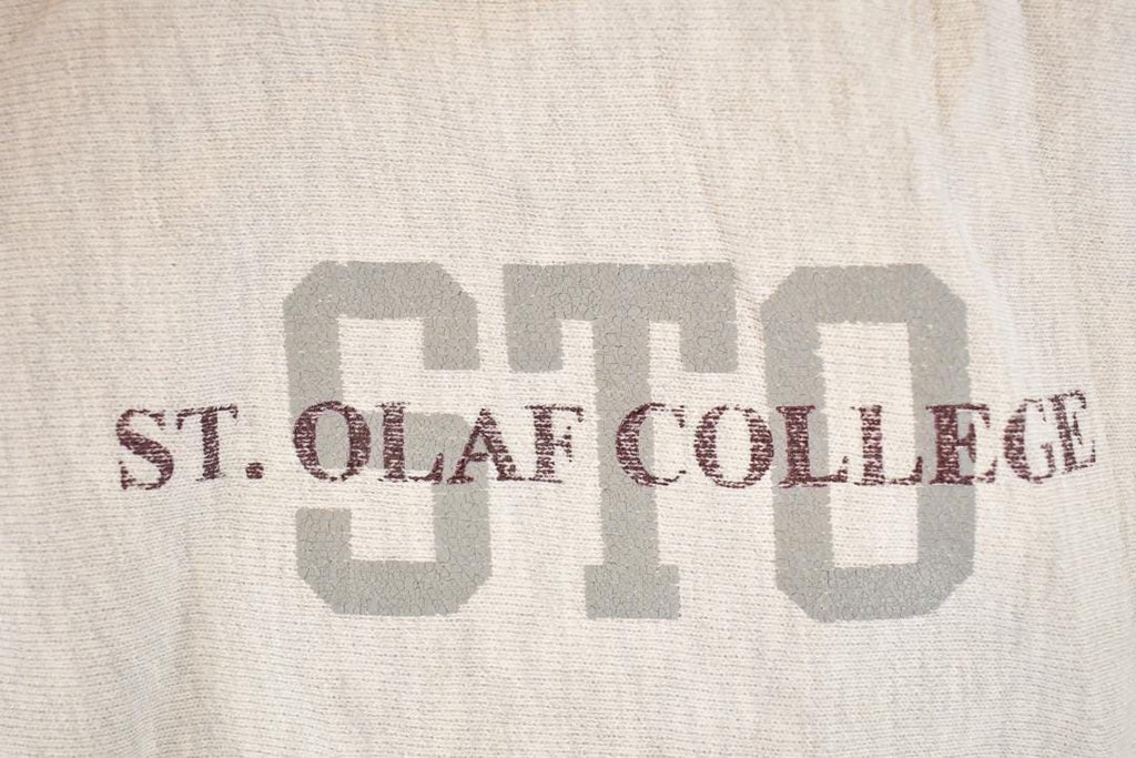 Vintage 1990's St Olaf College Champion Reverse Weave Hoodie Sweatshirt Mens L