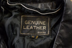 Vintage 1980s Genuine Leather Jacket