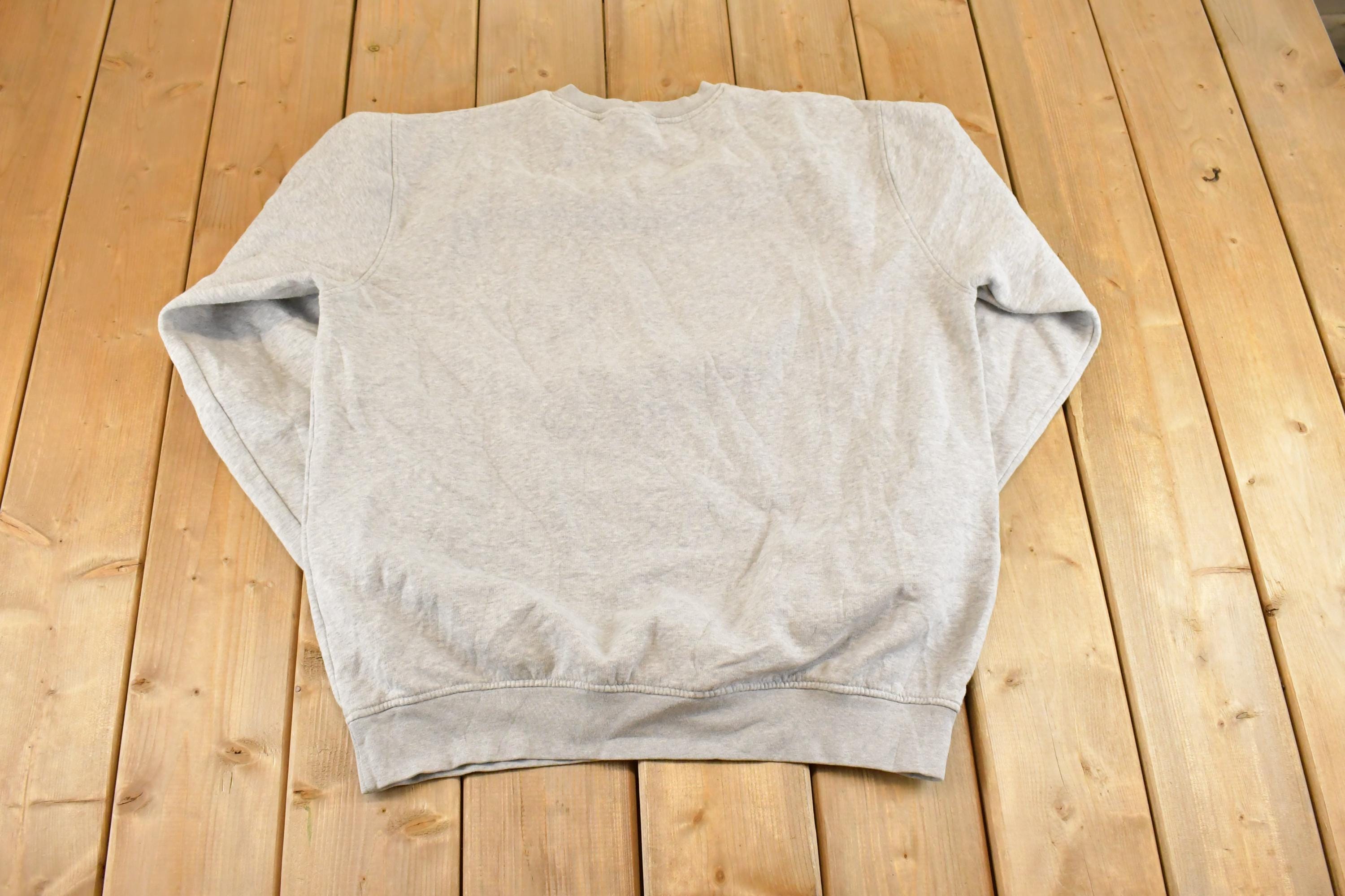 Vintage Y2K Nike Souvenir Swoosh Crewneck Sweatshirt Mens L / 2000s Crewneck / Sportswear Vacation Sweater / Vintage Sweatshirt