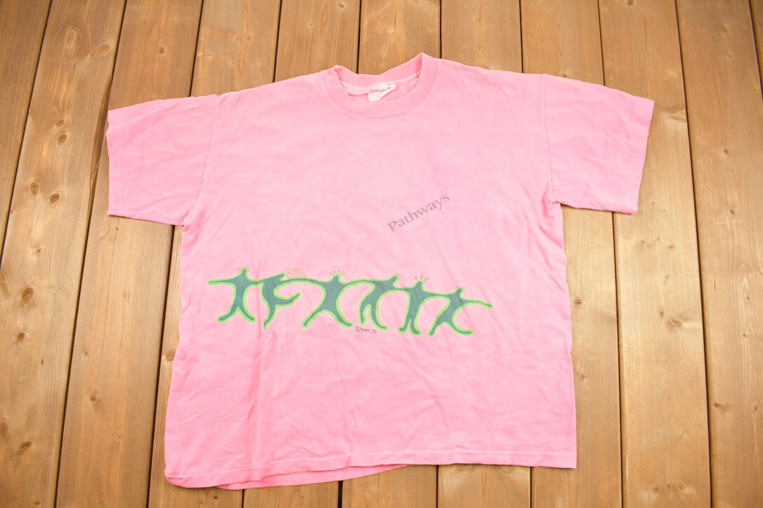 Vintage 1990 Dancing Group Graphic T Shirt