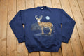 Vintage 1990s Deer Theme Crewneck