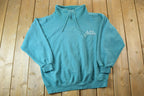 Vintage 1990s Las Vegas Quarter Zip Mockneck Sweatshirt