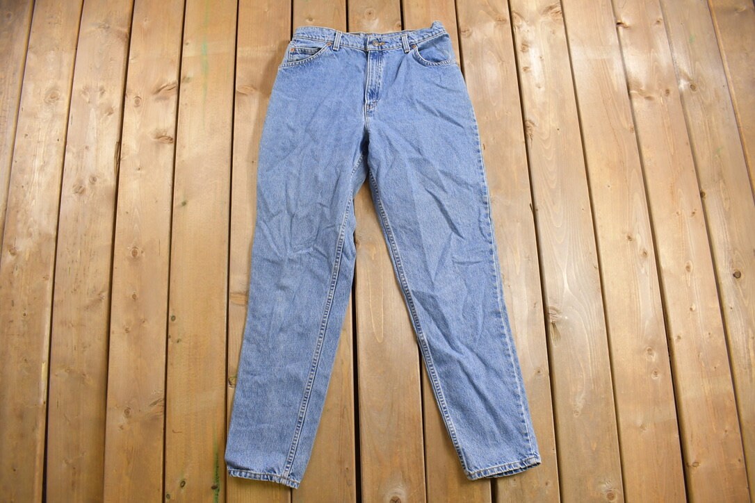 Vintage 1980s Levi's Orange Tab Mom Jeans Size 30 x 31