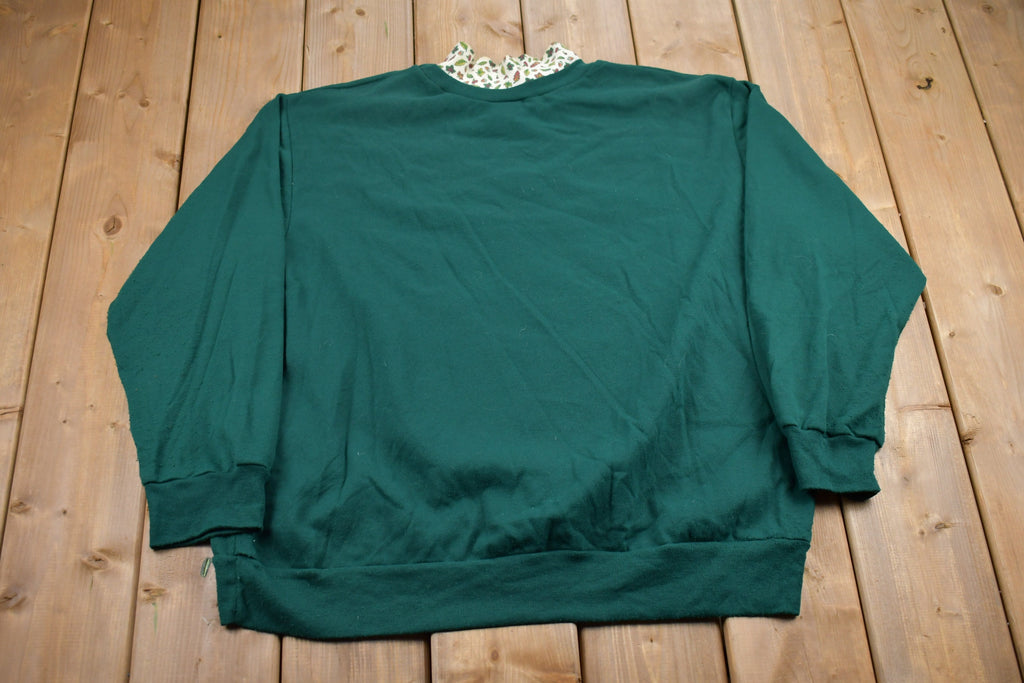 Vintage 1990s Bird Theme Crewneck Sweater